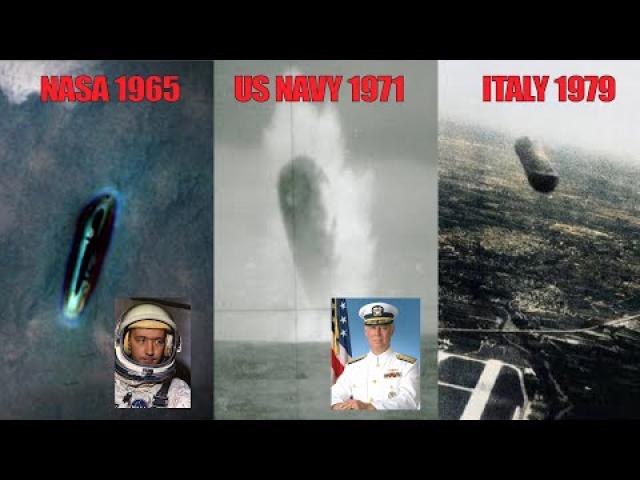 Best Cylindrical UFO Photos From NASA, Navy, US And Italian Air Force
