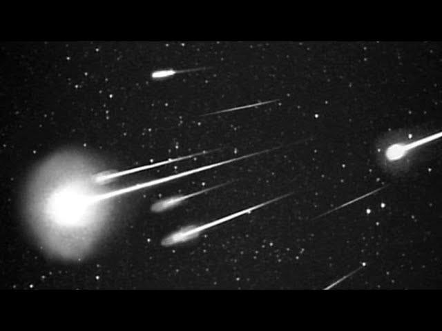 A Lot Of UFOs Or Satellites? And The Maximum of The Falling Star Shower Of The Leonids Per Hour