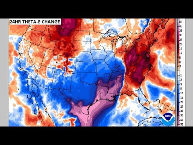 Major Wind Storm for large swath of North East USA. Tornadoes are Possible.