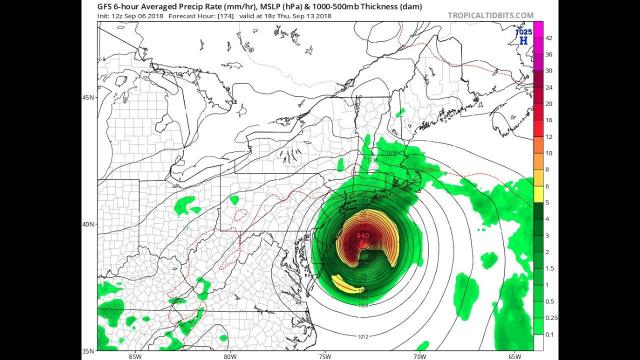 Hurricane Florence could hit the East Coast & be the worst disaster in USA history