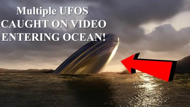 Multiple UFOs Just Crashed Into Our Ocean!? 2022