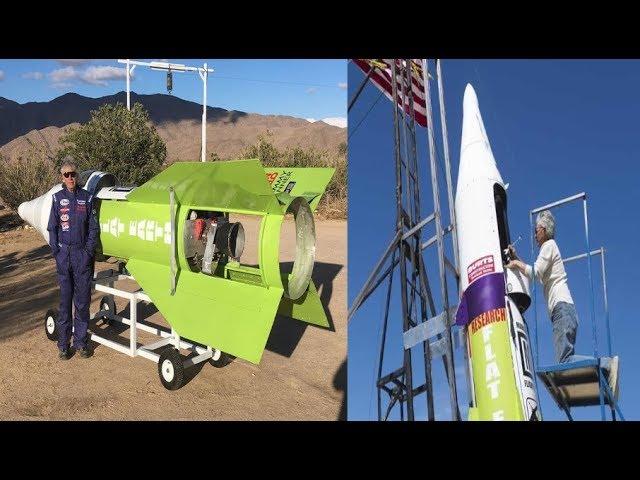 Dedicated Man Builds Rocket to Prove a Theory But Then This Happened