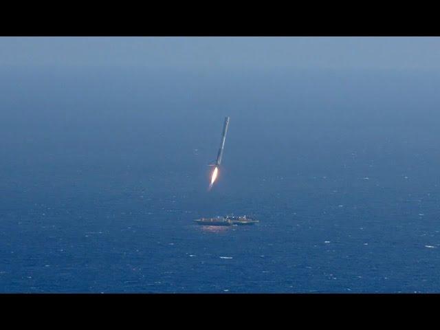 Crash : SpaceX manque de peu son second atterrissage
