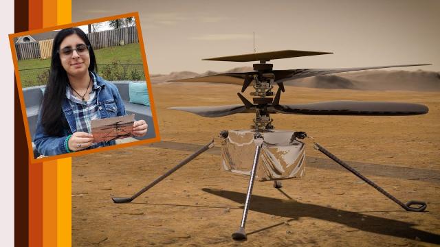 High School Student Names NASA’s Mars Helicopter
