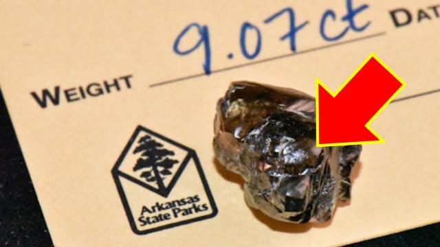 Arkansas Man Finds Massive 9-Carat Diamond That He Suspected Was A Piece Of Glass