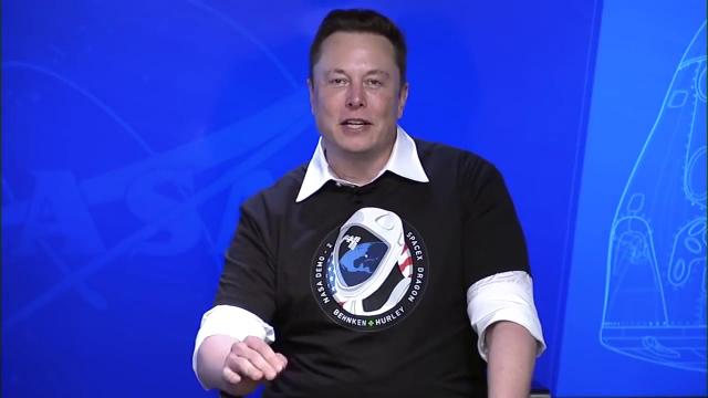 Elon Musk 'quite overcome by emotion' following SpaceX Demo-2 launch