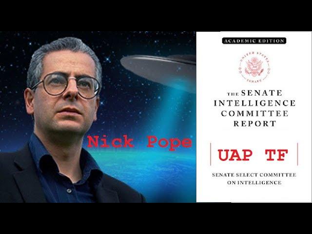Nick Pope discusses MOD UFO Studies & UAP Task Force's Upcoming Report!