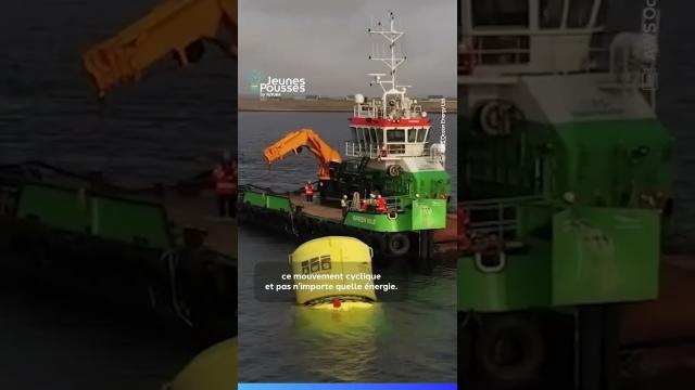 Cette bouée sous-marine utilise l’énergie marémotrice !