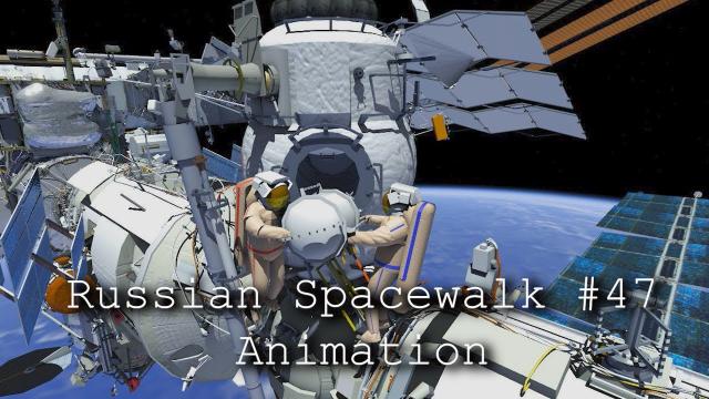 Russian Spacewalk #47 Animation