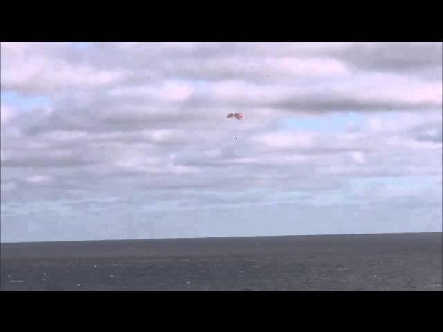 Orion Splashdown Captured By Recovery Ship | Video