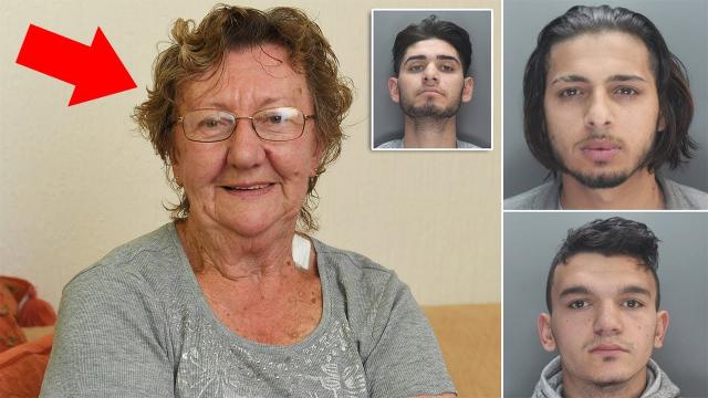 3 Men Block Grandma At ATM, Find Out They Messed With The Wrong Granny