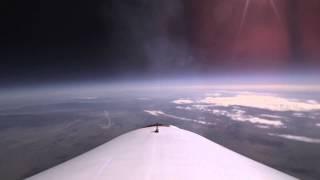 SpaceShipTwo's Intense Rocket Ride - Tail View and Cockpit Recording | Video