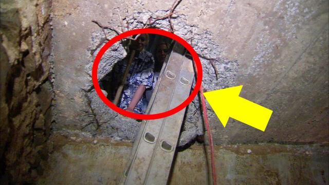 Woman’s Basement Floor Suddenly Collapses And Reveals The Secret Hidden Underneath