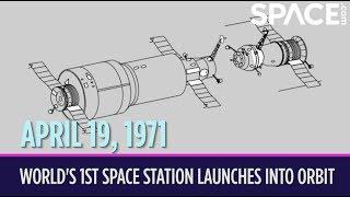 OTD in Space – April 19: World's 1st Space Station Launches into Orbit