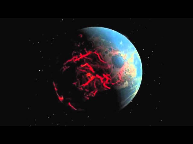 Ancient Earth: Pummeled, Cracked and Oozing Magma | Scientific Visualization