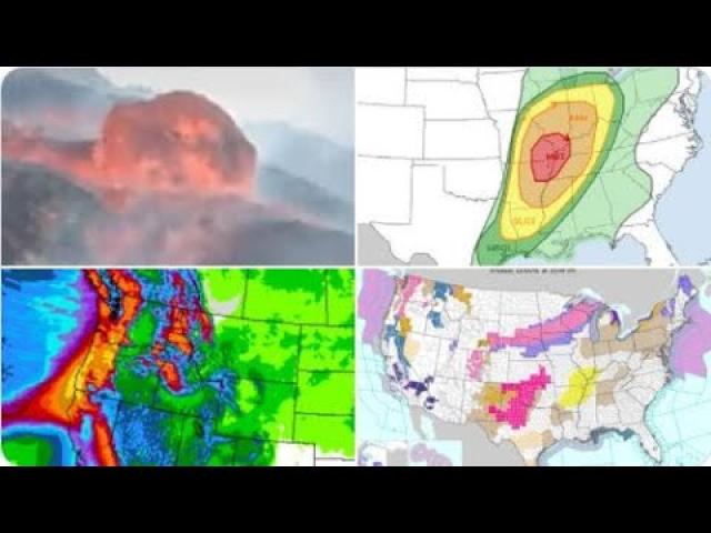 Red Alert! BIG Storm tonight & 2morrow! Big floods coming to West Coast! More 5+ Earthquakes Oregon!