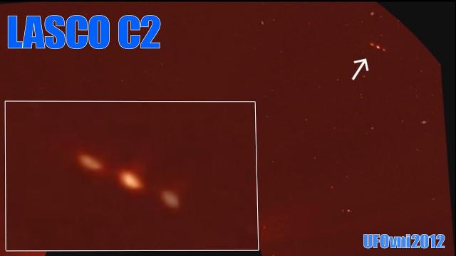 COOL VIDEO LASCO C2: Found UFO, Tails appear to be associated with the brightest fragments, 07-08-20