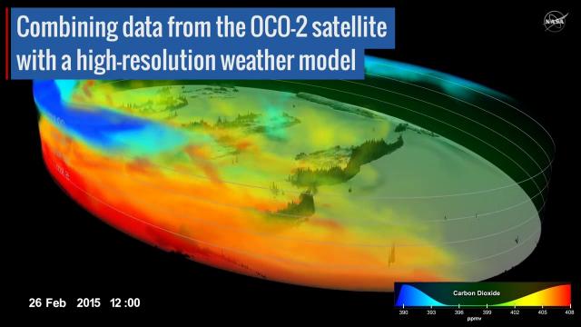 Fact: Burning Fossil Fuels Creates Heat-Trapping Gas - Now Watch It Move | Video