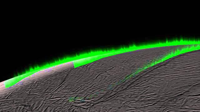 Saturn Moon's Eruptions Are 'Curtain-Like', New Research Suggests | Video