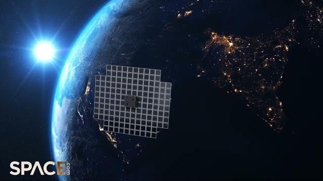 See the largest communications array deployed yet in low-Earth orbit