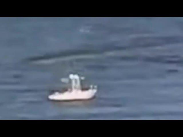 Look at the speed of that object underwater, impressive