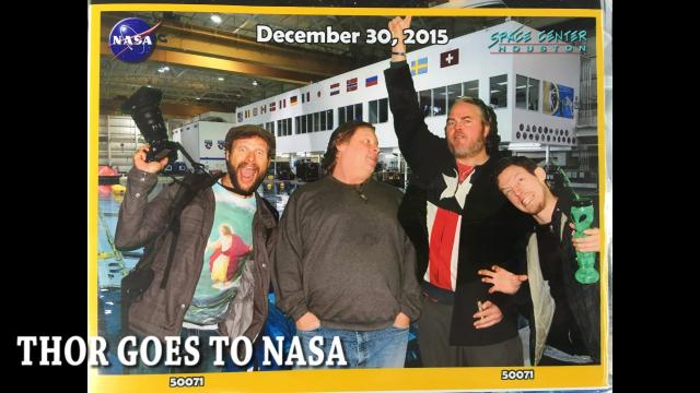 THORnews goes to NASA - A Sloppy Teaser, Baby,