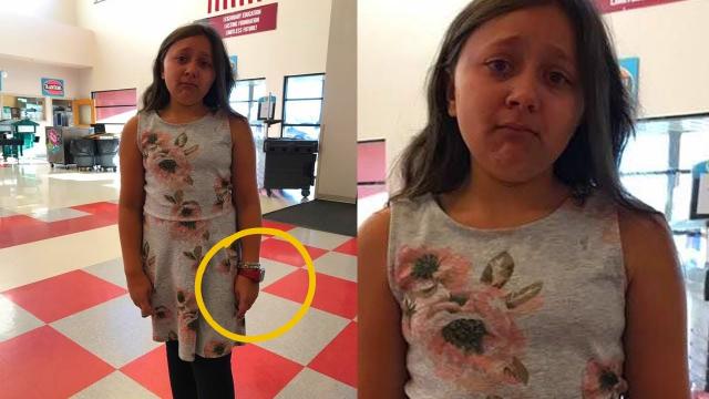 When This Little Girl Wore Her Dress For Picture Day, The School’s Response Left Her In Tears