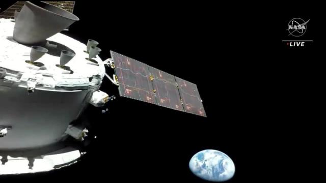 See Artemis 1's Orion spacecraft and Earth in stunning view from space