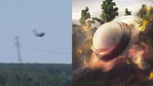 UFO crashed in Poland, Bydgoszcz, April 2023 ????