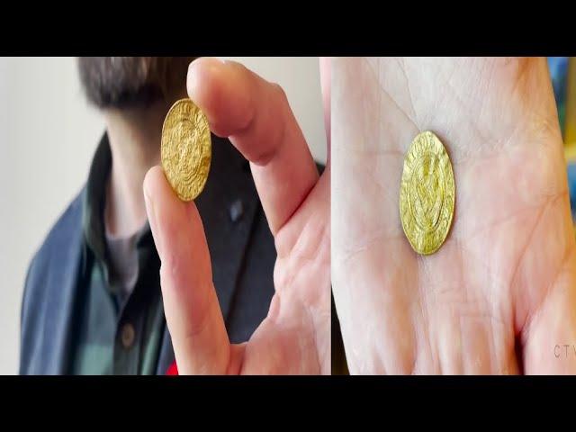 600 year old gold coin discovered could be oldest found in Canada