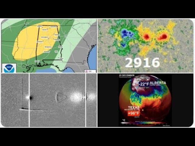 Red Alert! MAJOR Storm For Southeast USA on Wednesday! Comet Leonard's Unusual Tail & McDLT Weather