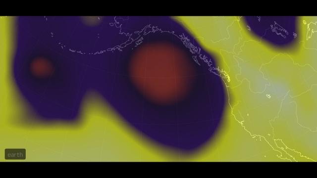 99 mph Wind Gusts near Vancouver & Heavy rains for Pacific Northwest.