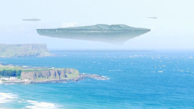 UFO Motherships fleet arriving in SCOTLAND !!! Aug 2018