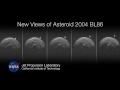 Sharpened View As Asteroid With Moon Encounters Earth | Video