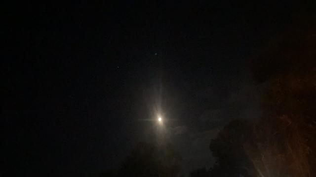 Cool Moon & Jupiter & Saturn