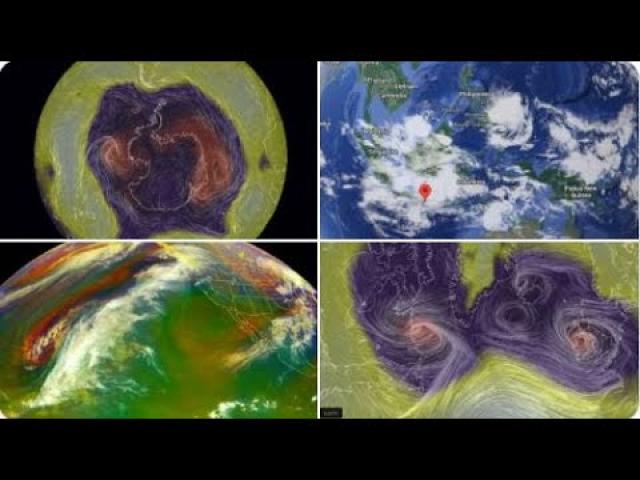 Wild Weather December:  From Indonesia to Hawaii to Ireland - Storms, Volcanoes & Wind, oh my.