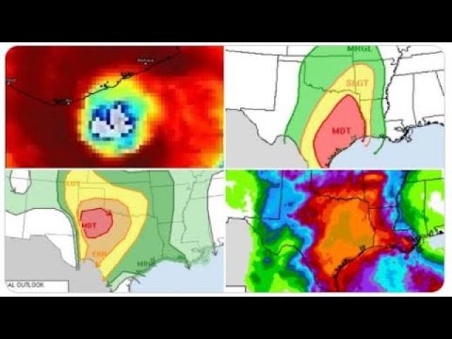 Red alert! Major Texas & Louisiana & floods this week! Cyclone Tauktae makes landfall in India.