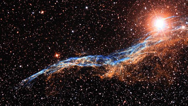 Zooming in on the Veil Nebula