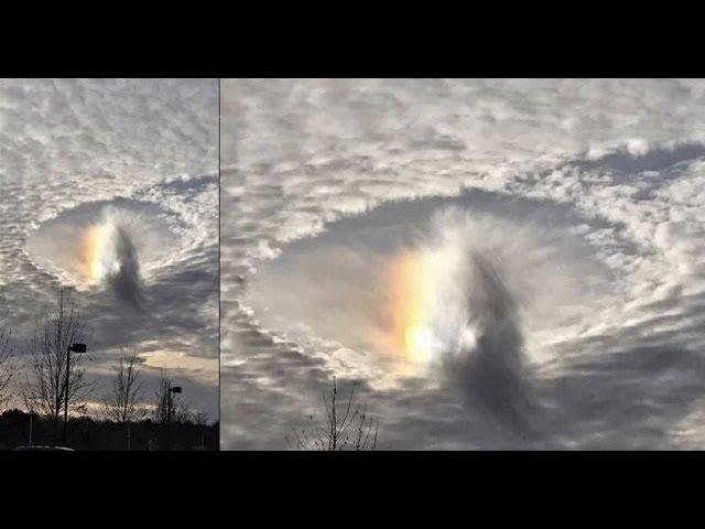 Strange Sky over Illinois, is it a sign of the time?