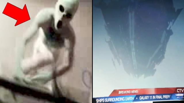 5 UFO Sightings Caught On LIVE TV!