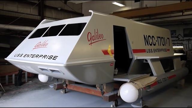 'Star Trek' Galileo Shuttlecraft – How It Was Restored To Flight Status