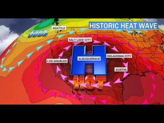 Prepare for a Weeks Long Heat Wave! Tropical Storm Fay Landfall! More Severe Weather!