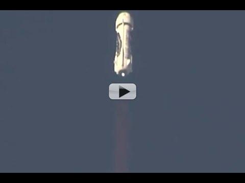 Blue Origin's 'New Shepard' First Flight - Tracking Camera Video