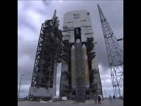 Delta IV Rocket Rolls Out