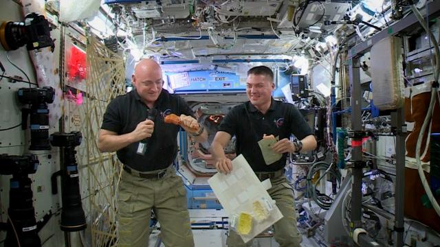 Thanksgiving 2015 on the International Space Station