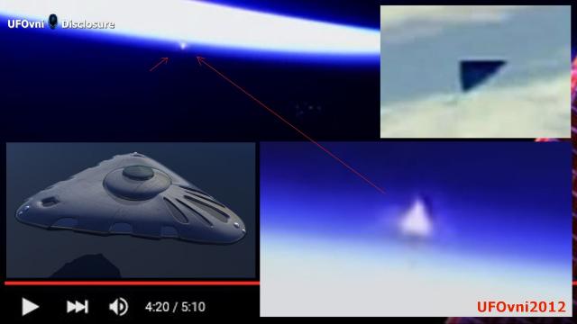 NEW VIDEO: Triangular UFO "TR3B" Taken In The Space Of The ISS, April 2016