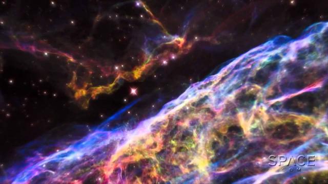 Veil Nebula Is Mesmerizing Through Hubble's Eye | Video