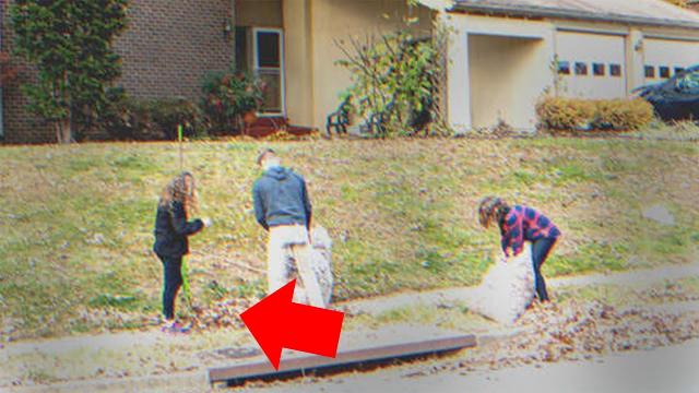 Children Collect Fallen Leaves in Their Late Teacher’s Yard, Find Full Cache Buried in Ground