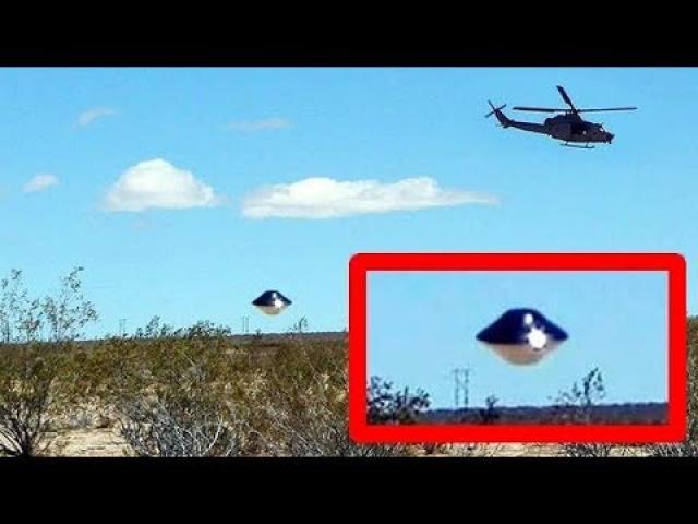 Shock as mysterious UFO 'hovers above California navy base'