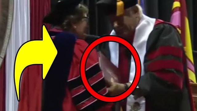 Man Missed His College Graduation 50 Years Ago: Now, His Grandson Pulled Off The Ultimate Surprise